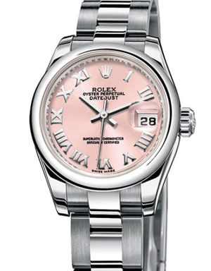 179160 pink Roman dial Oyster Rolex Lady-Datejust 26 Archive