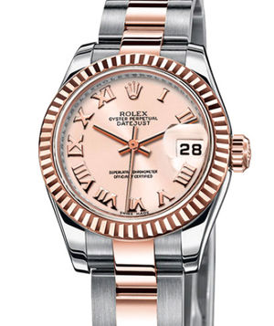 179171 pink Roman dial Oyster Rolex Lady-Datejust 26 Archive