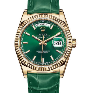118138 Green Rolex Day-Date 36
