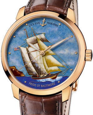 8156-111-2/BALT Ulysse Nardin Classico Enamel