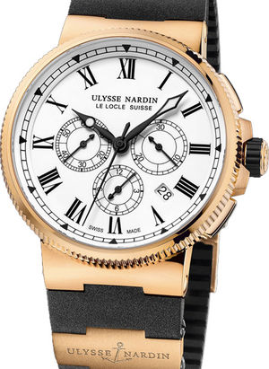 1506-150LE-3 Ulysse Nardin Marine Chronograph