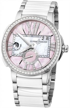 243-10b-7/397 Ulysse Nardin Executive Dual Time Lady