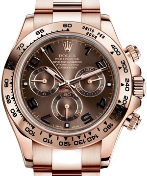 116505 chocolate dial Rolex Cosmograph Daytona