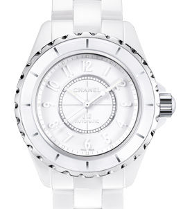 H3443 Chanel J12 White