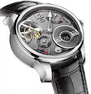 GF07 White gold Anthracite dial Greubel Forsey QP à Équation