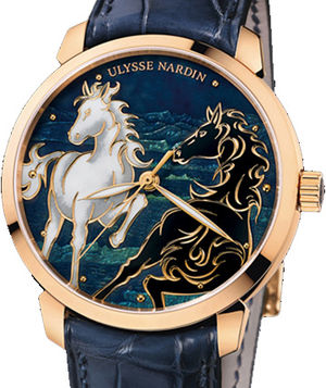 8156-111-2/CHEVAL Ulysse Nardin Classico Enamel