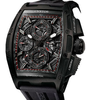 Challenge Chrono II Black Steel Cvstos Challenge Chrono