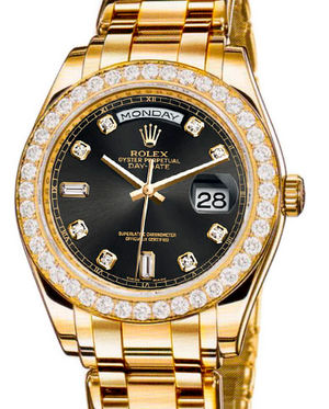 18948 black dial Rolex Day-Date Special Edition Archive