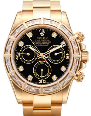 116568 black diamond dial Rolex Cosmograph Daytona