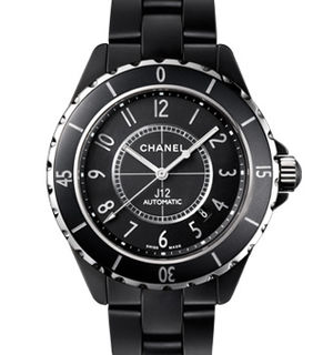 H3131 Chanel J12 Black