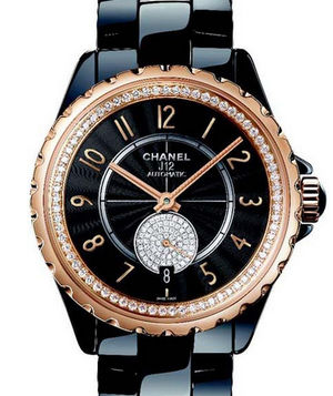 H3842 Chanel J12 Black