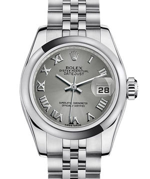 179160 rhodium Roman dial Jublilee Rolex Lady-Datejust 26 Archive