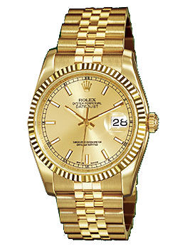 116238 champagne dial index Rolex Datejust 36