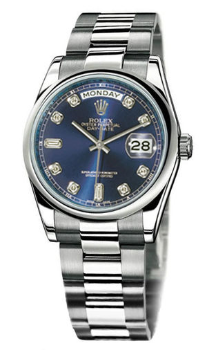 118209 Blue Diamonds Rolex Day-Date 36