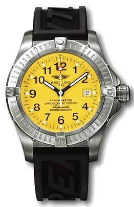 E17370.YELLOW.RUBBER Breitling Avenger