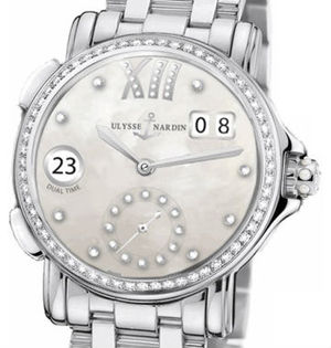 3343-222B-7/391 Ulysse Nardin Dual Time Lady