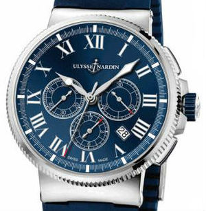 1503-150LE-3/43-BALT V1 Ulysse Nardin Marine Chronograph