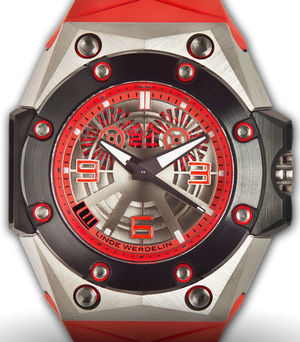 Oktopus Titanium Red Linde Werdelin Oktopus