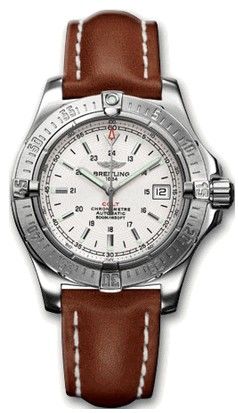 A17380.WHITE.CALF.BA Breitling Avenger