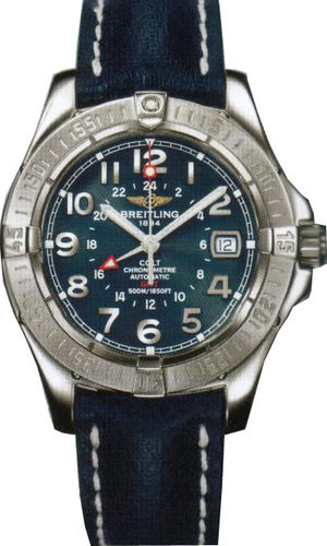 A32350.BLUE.CALF.BD Breitling Avenger