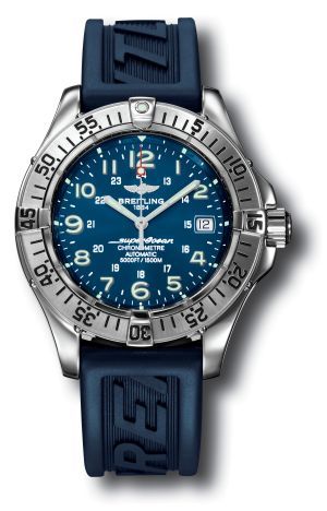 A17360.BLUE.RUBBER Breitling Avenger