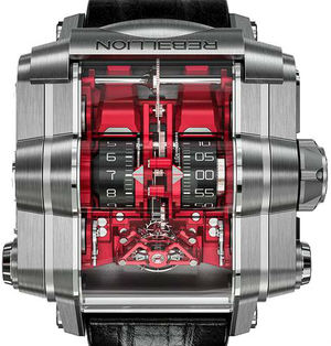 Т-1000 T1K Titanium Red Black  Rebellion T-1000