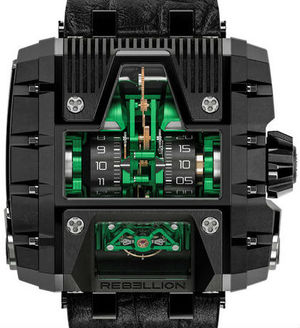 T-1000 Gotham T2K Titanium PVD Green Black Rebellion Gotham