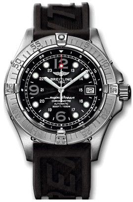A17390.BLACK.RUBBER Breitling Avenger