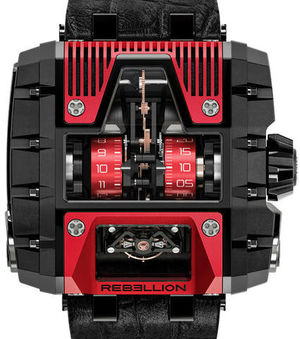 T-1000 Gotham Titanium PVD Black Red Rebellion Gotham