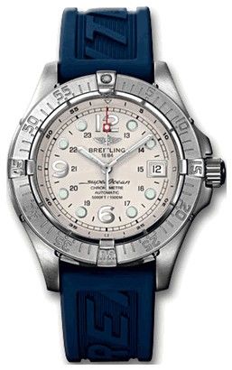 A17390.WHITE.RUBBER Breitling Avenger