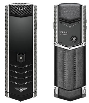 Signature for Bentley Steel and Carbon Vertu Signature