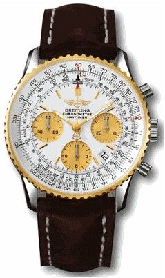 D23322.WHITE.CALF.BD Breitling Navitimer