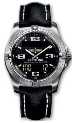 E79362.BLACK.CALF.BA Breitling Professional
