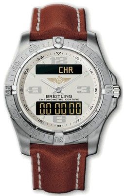 E79362.WHITE.CALF.BD Breitling Professional