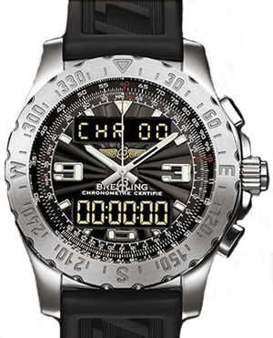 A78363.BLACK.RUBBER Breitling Professional
