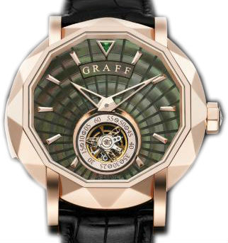 Rose Gold With Black Mother of Pearl Dial GRAFF Technical