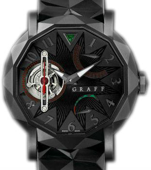 DLC With Black Dial GRAFF Technical