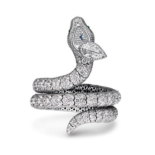 Serpentine Full Diamond GRAFF High jewellery watches
