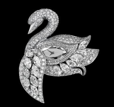 Diamond Swan Watch Full Diamond GRAFF High jewellery watches