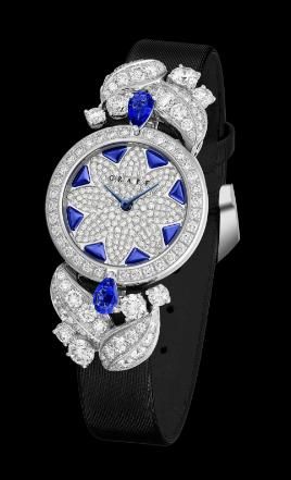 Diamond&Sapphire GRAFF High jewellery watches