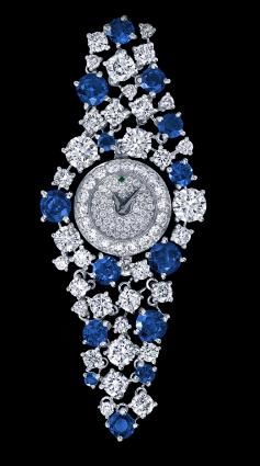 Sapphire GRAFF High jewellery watches