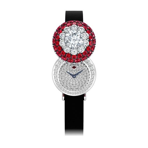 Halo secret watch Ruby&Diamond GRAFF High jewellery watches