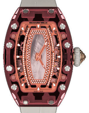 RM 07-02 Automatic Pink Lady Sapphire Richard Mille Womens