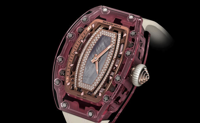 RM 07-02 Automatic Pink Lady Sapphire Richard Mille Womens