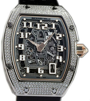 RM67-01 Extra Flat with diamond-set cases Richard Mille Mens collectoin RM 050-068