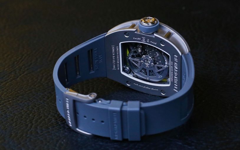 RM 029 All Grey Boutique Edition ‘Yellow Flash’ Richard Mille Mens collectoin RM 001-050