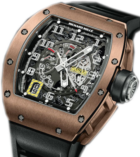 RM 030 Rose Gold Richard Mille Mens collectoin RM 001-050