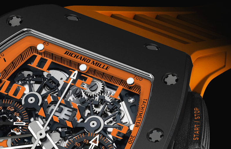 RM 011 Flyback Chronograph Orange Storm Richard Mille RM Limited Edition