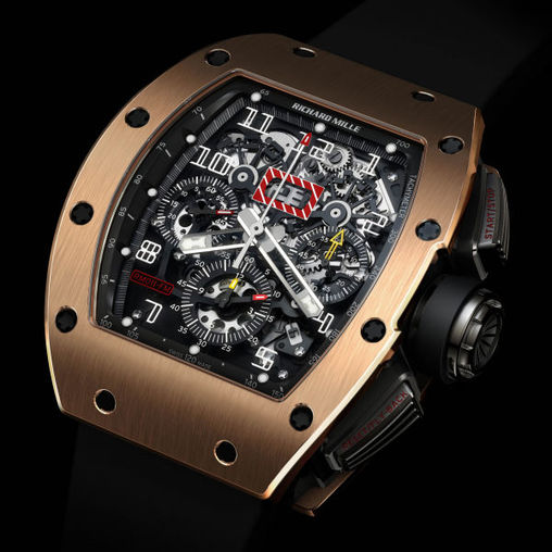 RM 011 Flyback Chronograph Rose Gold Richard Mille Mens collectoin RM 001-050