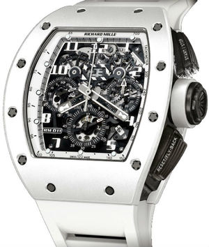 RM 011 Flyback Chronograph White Ghost Richard Mille Mens collectoin RM 001-050